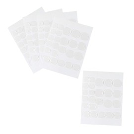 Baluue Hydrocolloid Pimple Patch 5 Sheets Invisible Stickers for Face Cover Men Quick Healing Squeeze Less Minimize Irritation Portable Size