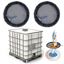 TIONLCLC IBC Mesh Cover For 275 Gallon IBC Tote Cover 9.8 Inch 2 Pcs