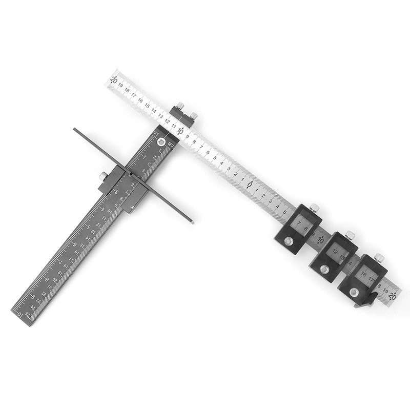 Woodworking Dowel Jig Wood Hole Punching Drilling Guide Locator Positioning