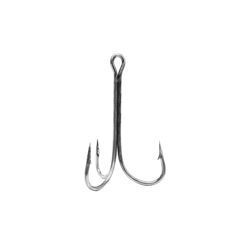 Eagle Claw Lazer 2X Treble Regular Shank Curved Point Hook