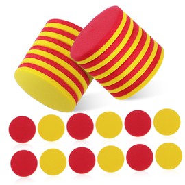 TEHAUX 100 Pcs Math Counters Eva Dual Color Counting Blocks for Educational Play Vibrant Flexible Manipulatives for Counting and Learning Fun for Boys