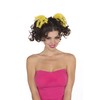 Rubie's Neon Hair Ties Yellow IT31003 Children's Multi-Coloured Standard