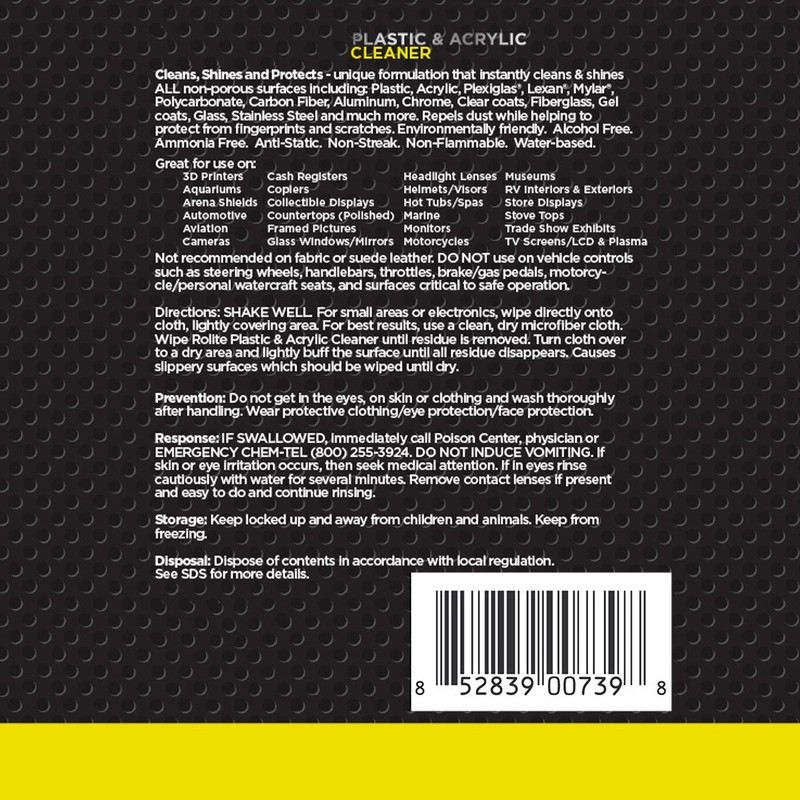 Rolite RSR4STEP4zCP 4 Step Scratch Removal System for Plastic &