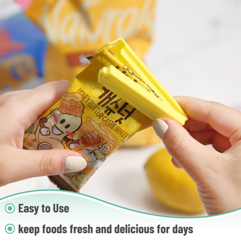 Mr. Pen- Food Bag Sealing Clips, 32 Pack, 2 Sizes,