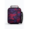 Hype Burgundy & Blue Logo CAMO Lunchbox