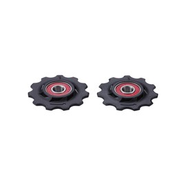 BBB Cycling Schaltrollen 11-T Kasette 11-Zähne 9- 10- 11-Fach Schaltwerk SRAM Campagnolo und Shimano Kompatibel für Rennrad und Urban Cycling RollerBoys Ceramic BDP-12