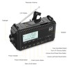 DAB+/DAB/FM Wind up Solar Radio, 5000mAh Digital Radio with LCD