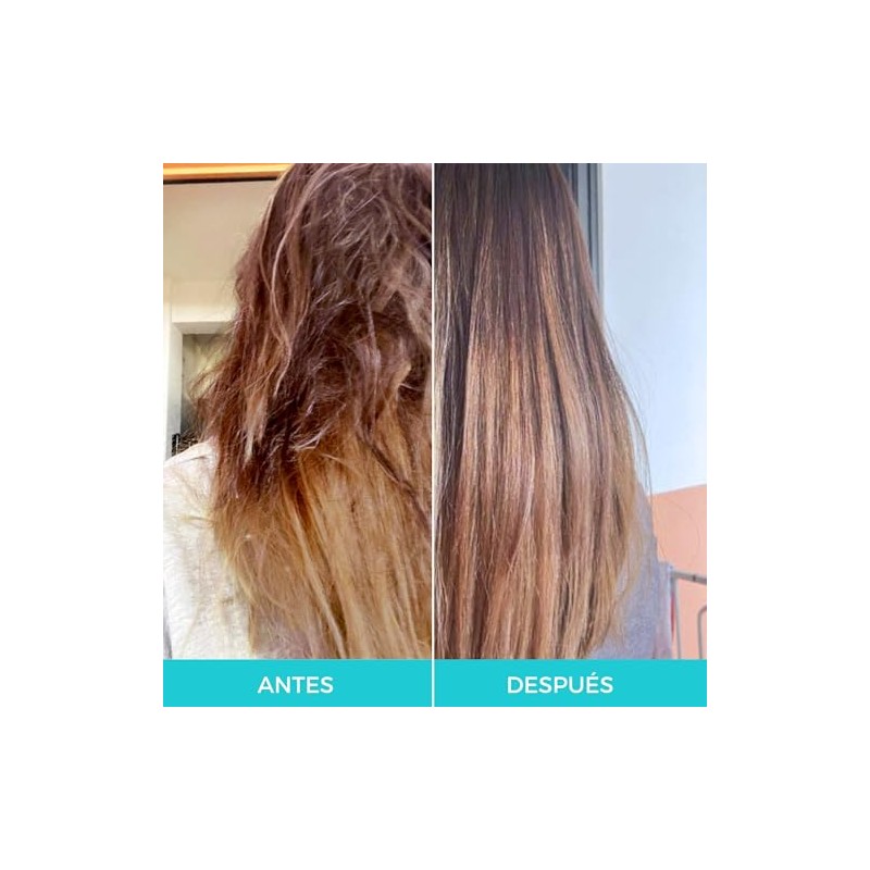 Tratamiento para Cabello Maltratado y Seco, Hidratante, Extracto de Uva