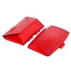 ZYTC Front Rear Fender Tip Light Red Lens Cover Mud