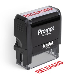 Promot Released - Self Inking Rubber Stamp - Ink Stamps