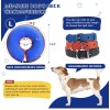 Bilibara Dog Cone Alternative After Surgery Inflatable Recovery Collar-L