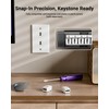 VCELINK 10-Pack 8K HDMI Keystone Jack with 8K 60Hz and