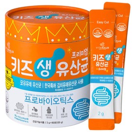 Vitahalo Kids Live Probiotics Premium, 120g, 1 pack / 비타할로 키즈 생 유산균 프리미엄, 120g, 1개