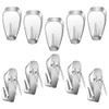 10 Pcs Cubicle Hooks Fabric Panel Wall Hooks Cubicle Clips