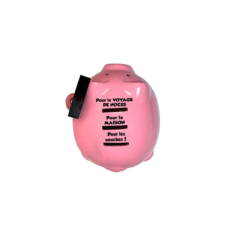 Piggy bank with a small hammer - Vive les Mariés