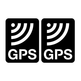 Anti-Theft Sticker, GPS Seal, Anti-theft Sticker, Anti-Theft, Anti-Theft, Prank, Accident Prevention, Security, Car, Bicycle, Motorcycle, Umbrella, Glossy, Waterproof, Water Resistant, Outdoor (GPS