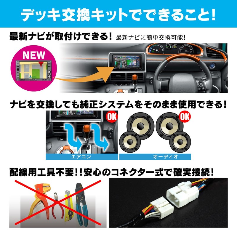 Beat-Sonic SLA-70A Deck Replacement Kit, Toyota General Purpose