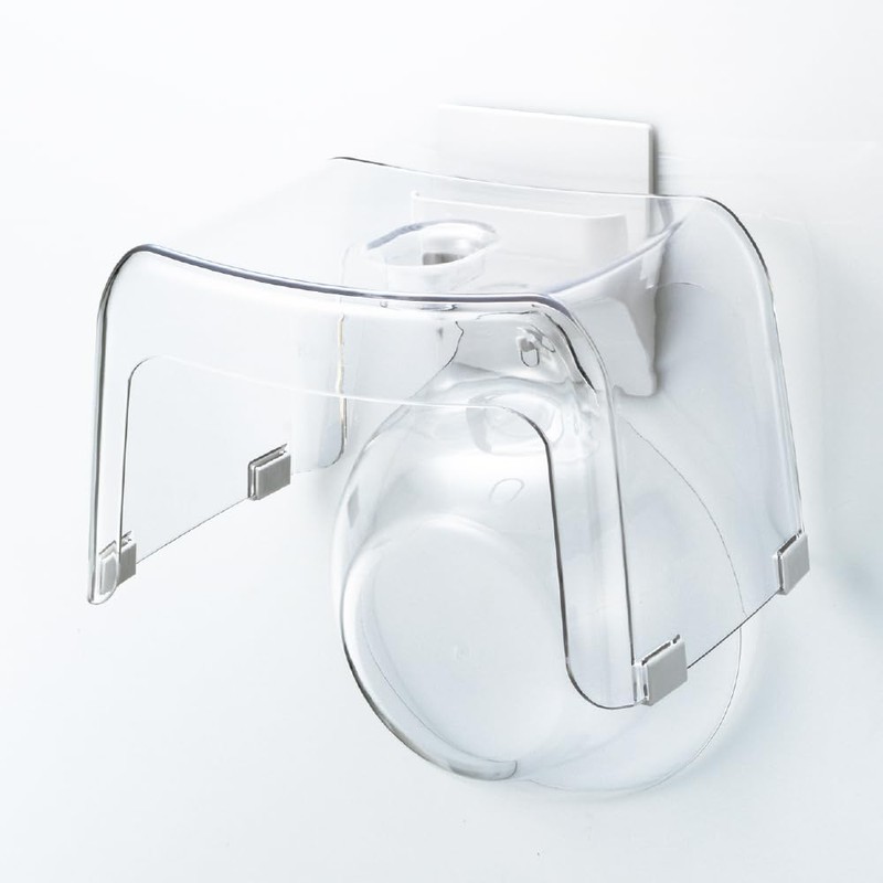 Richell 11021 Bathroom Multi Rack, Hover Magnetic Multi Holder, White,