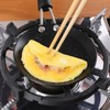 Egg Frying Pan Even Heating Versatile Ergonomic Heat Resistant Anti