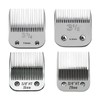 4 Pack Large Size Detachable Replacement Blades set,compatible with oster