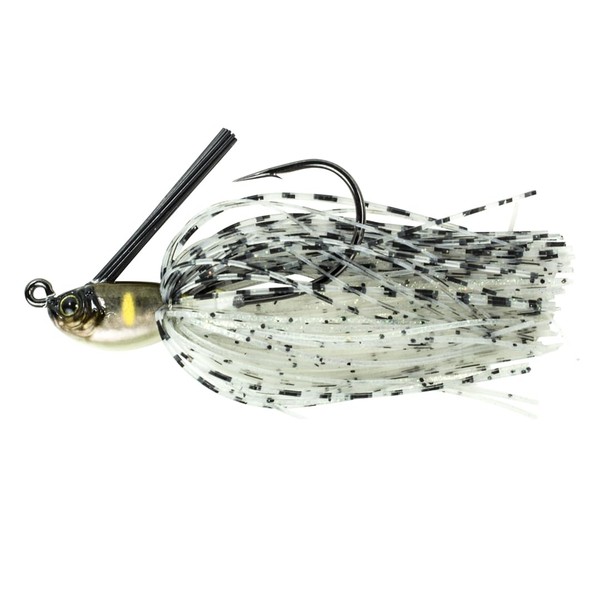 Lunkerhunt Skirted Swim Jig Fishing Lure, Shiner