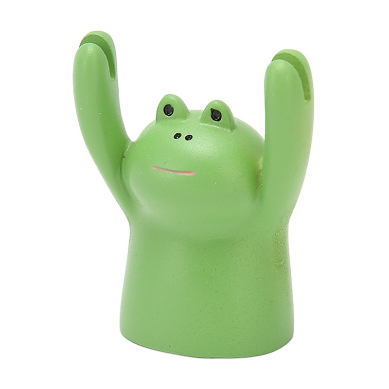 4Pcs Desktop Card Holder Resin Cartoon Animal Shape Cute Message