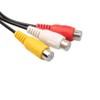 【Set of 2】 Converter Cable AV Cable 4 Pin S-Video