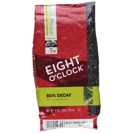 Eight O'Clock 50% Decaf Ground Coffee