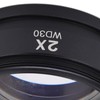 WD30 2X Wide Angle Magnifying Objective Lens Microscope Auxiliary Lens