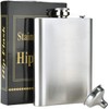 DealKits 2 X stainless steel hip flask & funnel 8