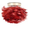 Feather Table Lamp Stepless Dimming USB Charging Touch Control LED
