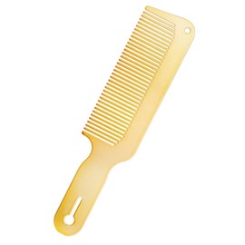 Vaguelly Wide Tooth Metal Comb for Men Ergonomic Hair Styling Tool for Detangling Smoothing Suitable for All Hair Types for Home Salon Use Comfortable Grip Design