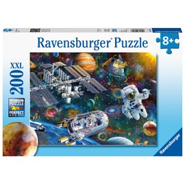 Ravensburger Cosmic Exploration 200 Piece XXL Jigsaw Puzzle for Kids - 12692 - Every Piece is Unique, Pieces Fit Together Perfectly