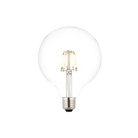 Saxby 76802 E27 LED Filament Globe Dimmable 125mm 6W Warm White 2700K