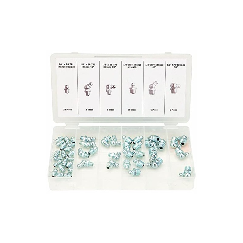 Storehouse 50 Piece Grease Fitting Assortment