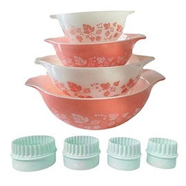 4pcs Display Stands for Pyrex Mixed Cinderella Bowl, Stacking Rings for Bowls, Stacker for Pyrex, SPANSEE