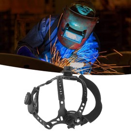 Arnés para la Cabeza del Casco, Hebilla Superior Doble Antideslizante Casco para Soldar Fácil Instalación Buen Soporte para el Reemplazo