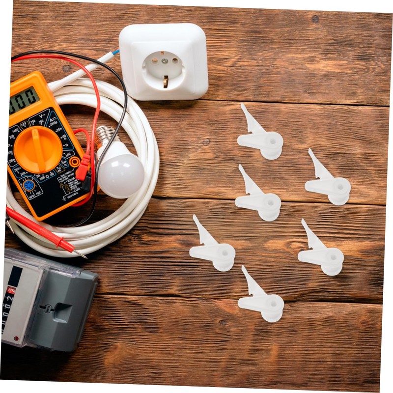 DOITOOL 6 Pack Installation Clips Ceiling Flush Mount Lamp Shade