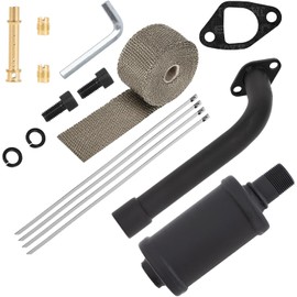 Exhaust Pipe Header with Muffler For Predator 196cc 212cc Honda GX160 GX200 Coleman CT200U CT200U-EX BT200X Baja Warrior MB200 Mini Bike Go Kart Performance Parts