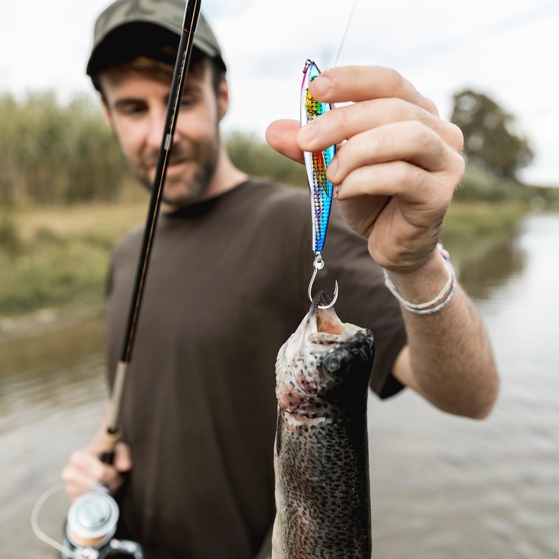 Meeresangeln Angelköder Long Cast Fisch kunstköder Raubfisch Köder Bionischer Fischköder