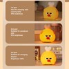 Silicone Night Light Cute Chicken Drumstick Shape USB Rechargeable Brightness