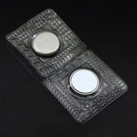 Bluemoona 20 Sets - 13mm 1/2 Hidden Invisible Sew-In Magnetic Snap PVC Closure Purse Fastener