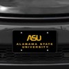 Rico Alabama State Hornets Black Mirror Look Acrylic License Plate