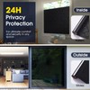 Coavas Blackout Window Film, 100% Sun Blocking & Darkening Privacy