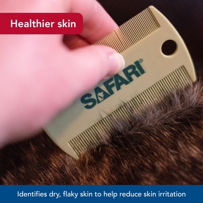 Coastal Pet Safari Double-Sided Grooming Comb - One Size Short