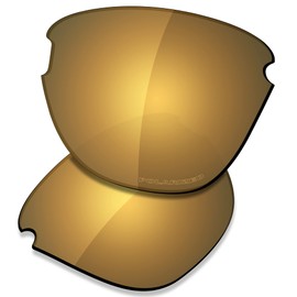 Saucer Premium Replacement Lenses for Oakley Frogskins Lite OO9374 Sunglasses, High Defense - Bronze Gold Polarised