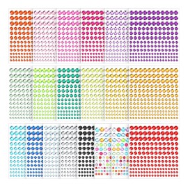 3300 Perlas Para Cabello Piedras Maquillaje La Cara Strass                                                                                            