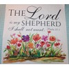 Fabric Panel 16"x16" Bible Verse 100% Cotton Quilting Panel Square
