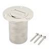 Boat Filler Right Angle Clamshell 316 Stainless Steel Hardware for