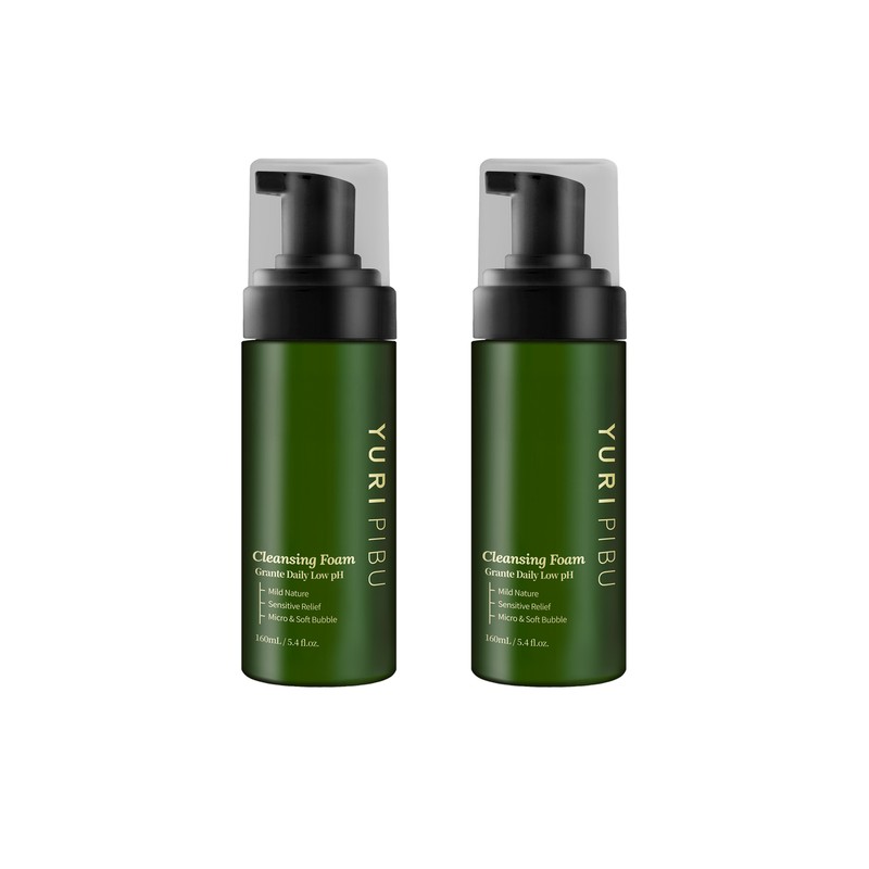 Glass Skin [2pcs] Grante Daily Mild Acidic Cleansing Foam 160ml